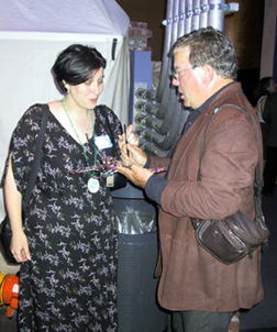 Ellen Horne and William Shatner