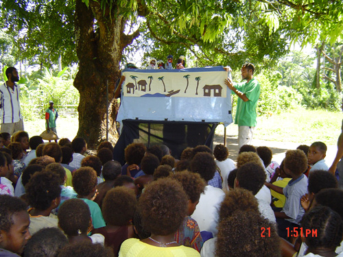 The puppet show The puppet show
