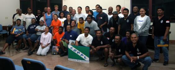 Palau workshop participants, June 2004.