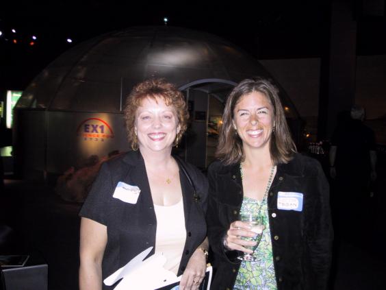 Pat Christenson and Tegan Churcher-Hoffmann