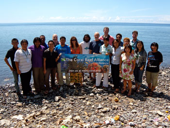 Bali Reef Resilience Training Group Photo
