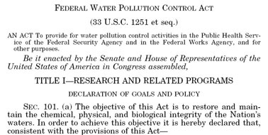 Clean Water Act