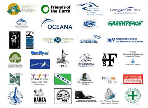 EPA advocacy letter organizational logos