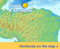 honduras map